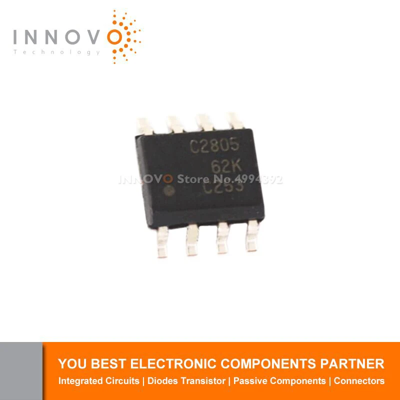 

INNOVO 2pcs/lot Free shipping UCC2805QDRQ1 LM2674MX-3.3 S25FL064LABMFI010 SOP-8 New original