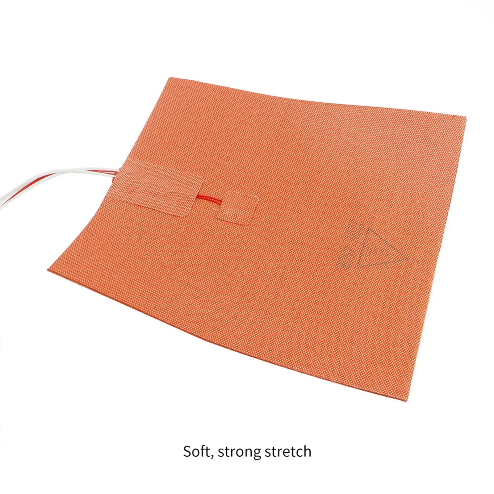 Hot Bed Plate Platform Flexible Silicone Heater 250x250mm Heated Bed 3D Printer Parts for 3D Printer Enclosures