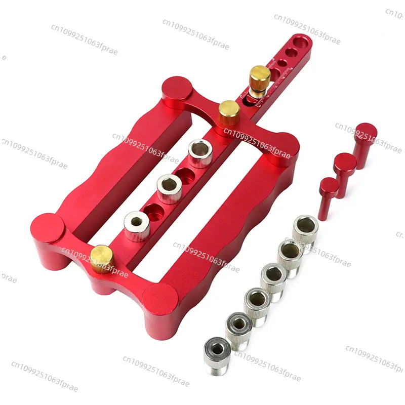 Woodworking punching vertical three-in-one straight hole opener log tenon/wooden pin/stick puzzle tool