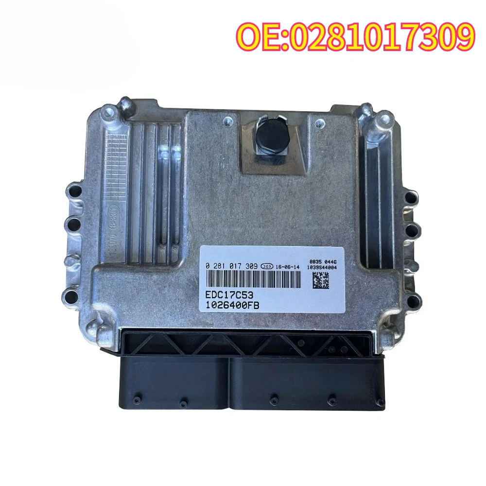

For 0281017309 Nieuwe ECU Originele Automotor Computer Board Elektronische Regeleenheid EDC17C53