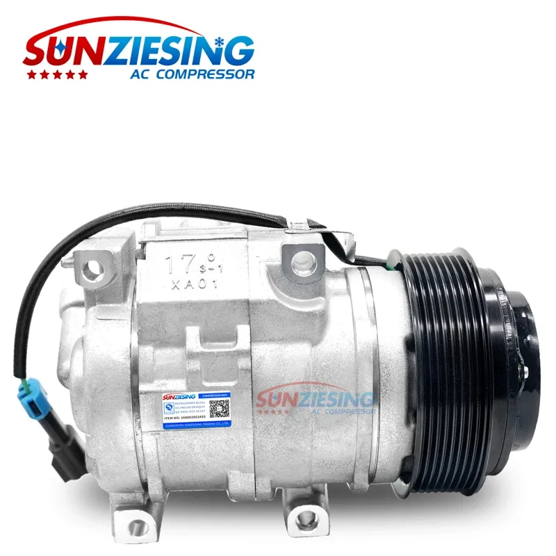 suitable for John Deere Tractor  10S17C 24V  10SRE18 24V AC compressor RE502697  RE284680 AT367640 447280-1650 4472801650 10SRE1