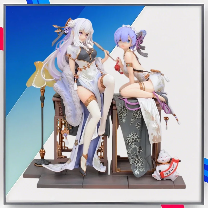 

Re: Life in A Different World of Zero Rem Emilia Chinoiserie Одежда Фигурка Модель Коллекция Настольное украшение Орнамент Подарки