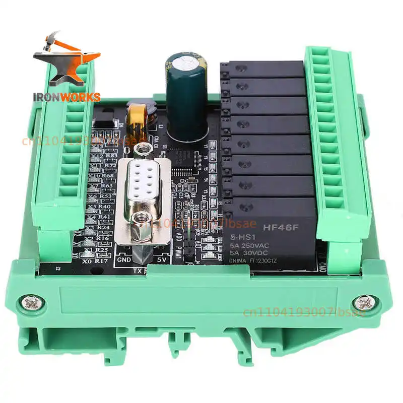FX2N-20MR-232 5A DC24V Power PLC   Shell Relay Output Module 12 In 8 Out High-Speed Counting Analog Input 2AD 0-10V