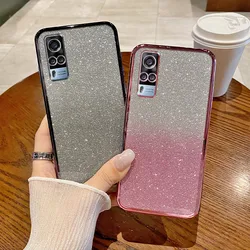 For Vivo Y51 2020 Case ViVo Y51S Vivo Y53S Vivo Y33 Y31 2021 Phone Case Fashion Soft Clear Camera Lens Protective Cover