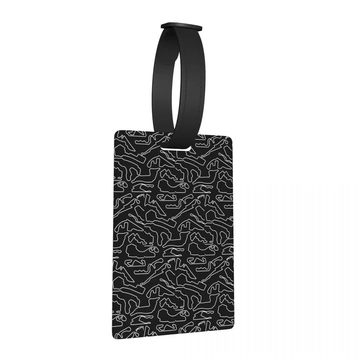 

F1 20232024 Tracks Luggage Tags Suitcase Accessories Travel Cute Baggage Boarding Tag Label Holder ID Name Address