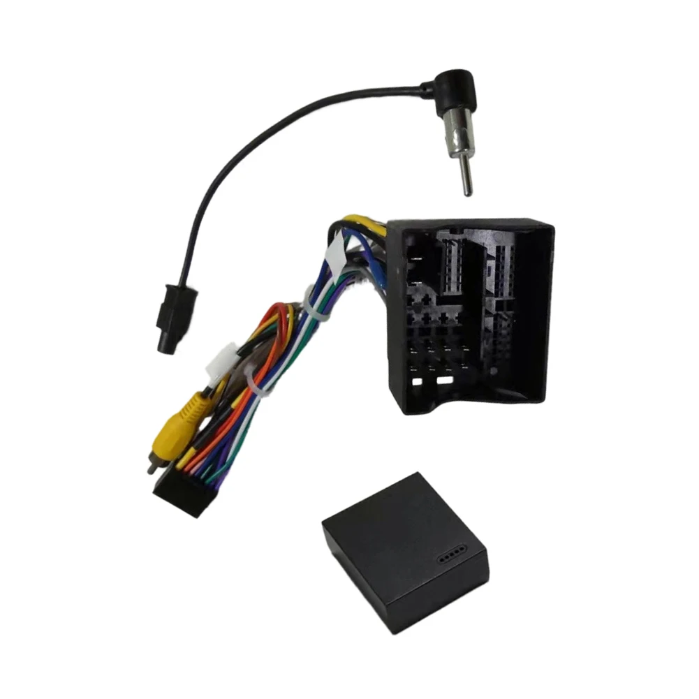 Wiring Decoder 52 Pin CAN Harness For Car Infotainment Upgrade 52-pin Connector Colour-coded Wiring No Cutting Or Splicing