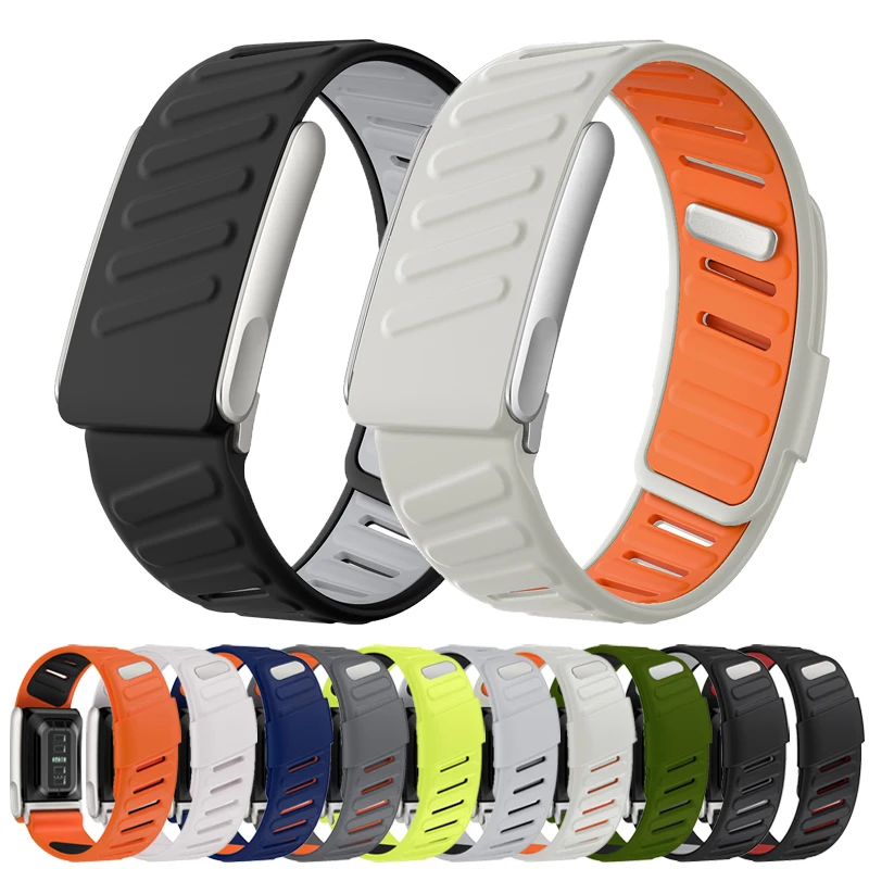 Für WHOOP 5.0 MG Armband Weiches Silikon Wasserdicht Schweißfest Weich Verstellbares Gummi Für Whoop 5.0 MG Ersatzarmband