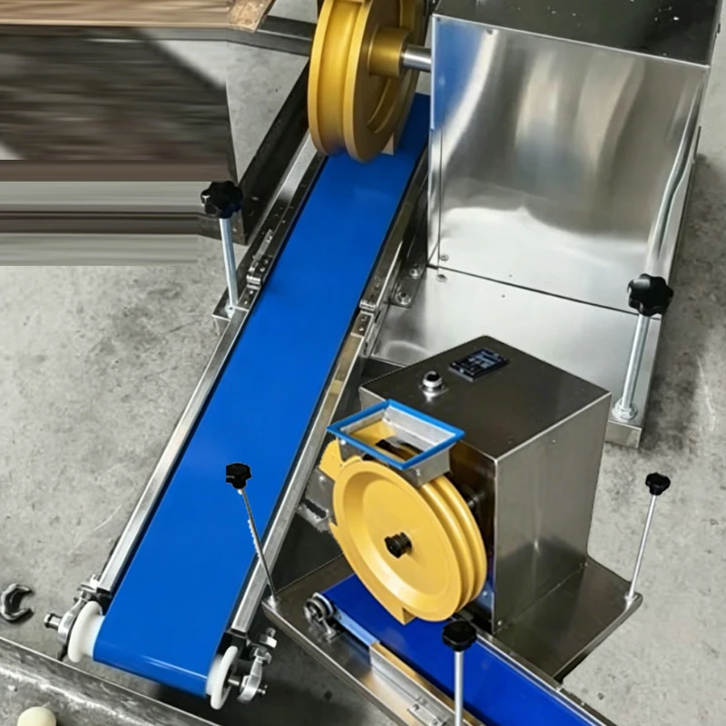 

Commercial dough forming machine automatic circular dough forming machine bread dough dividing and rolling machine