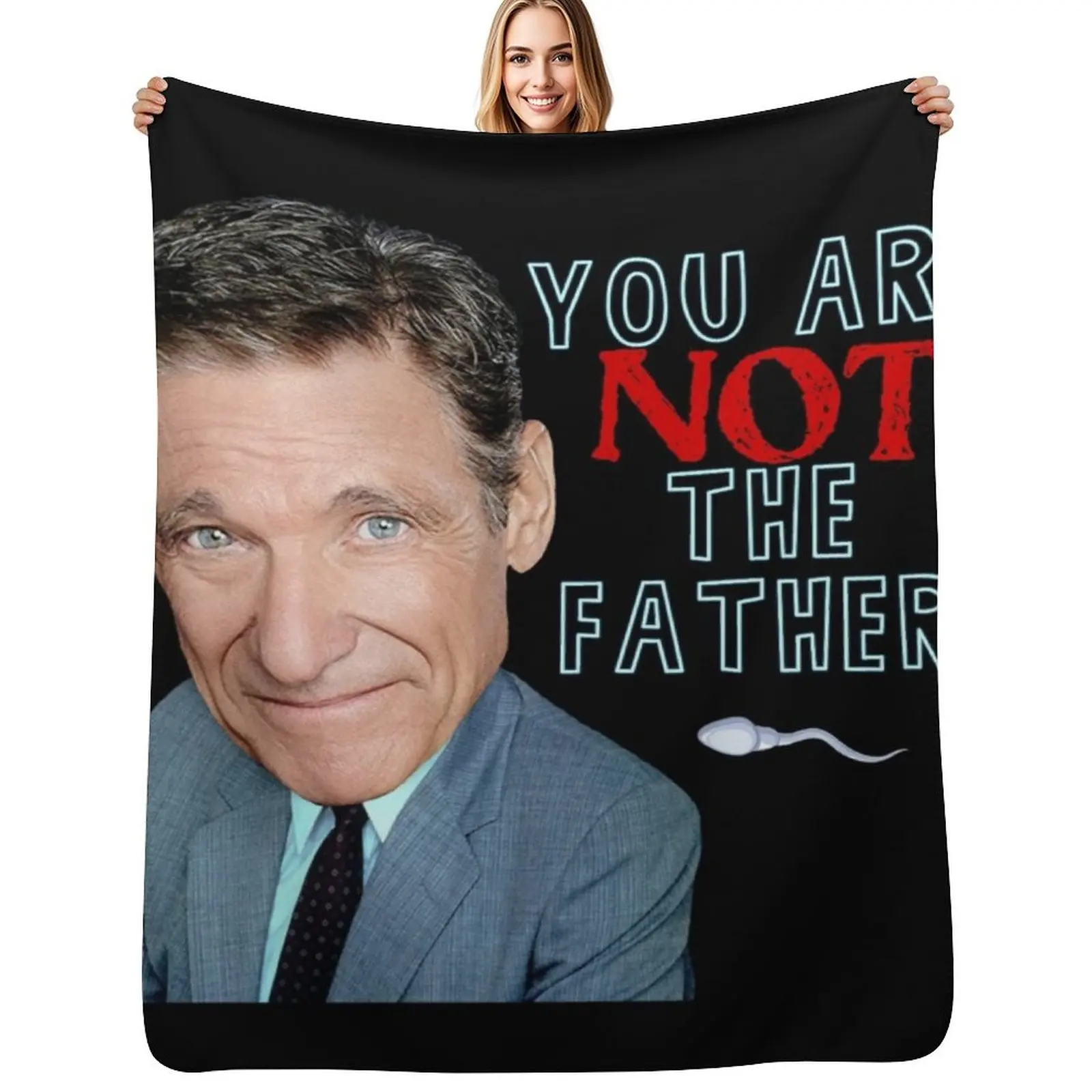 

Maury Povich Throw Blanket Beautifuls Decoratives Vintage Furry Blankets