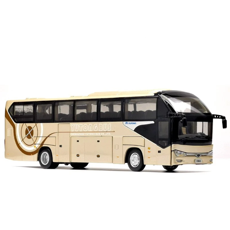 

YUTONG ZK6128HQB Bus Alloy Car Model Tabletop Decoration Micromodel Collection Display Gift 1:42