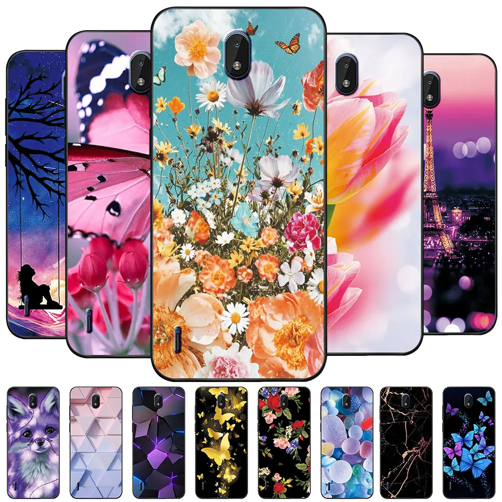 Case For Nokia C01 Plus Coque Nokia C1 2nd Edition TPU Soft Silicone Phone Funda For Nokia C01 Plus TA-1383 Cover Capa Bumper