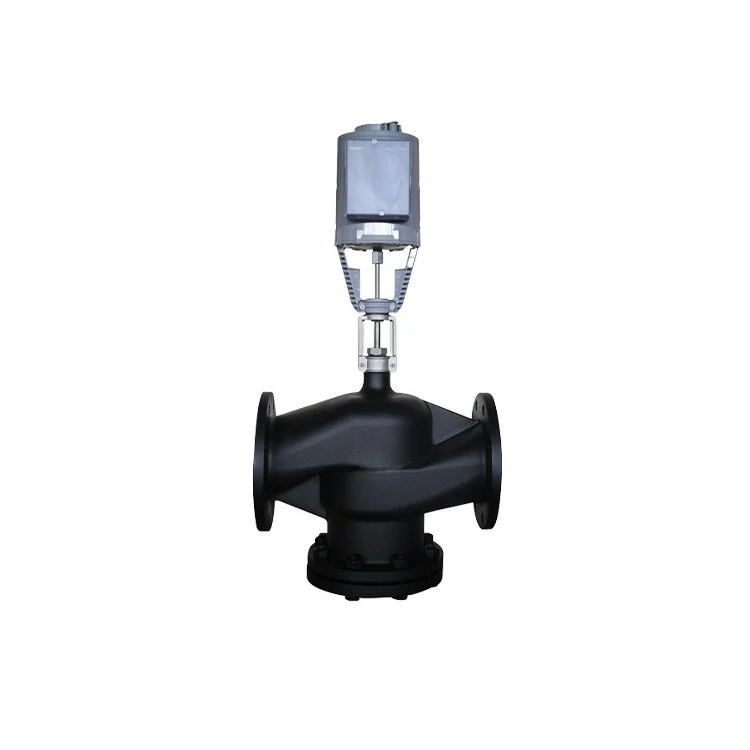 

Mixed two-way valve, steam high temperature electric flange