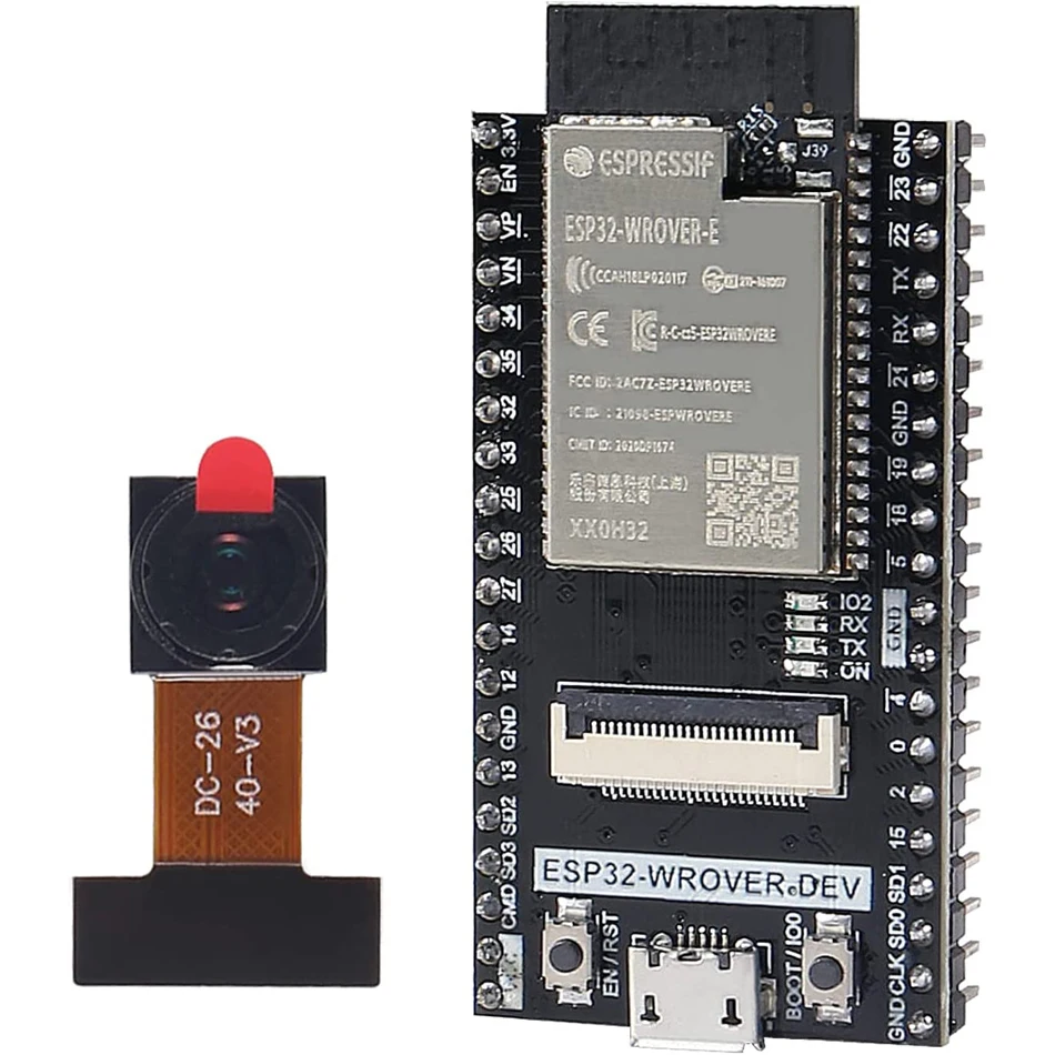 ESP32 ESP32-WROVER Board with Camera WiFi Bluetooth Development Board Compatible with Arduino IDE