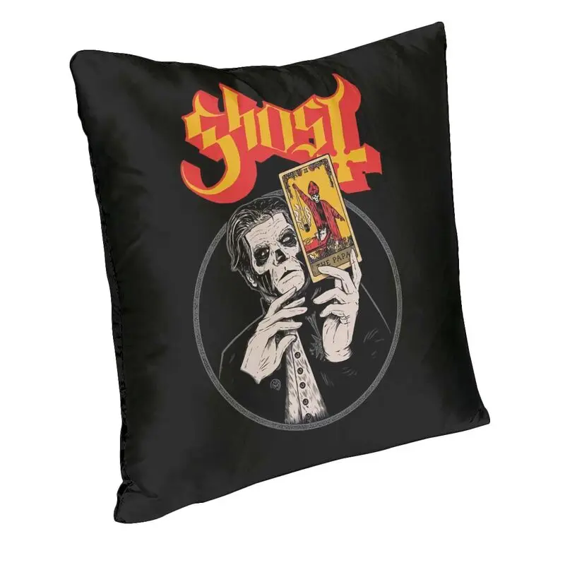 Impera Maestro Ghost Cushion Cover Sofa Decoration Heavy Metal Rock Band Square Throw Pillow Case 40x40cm