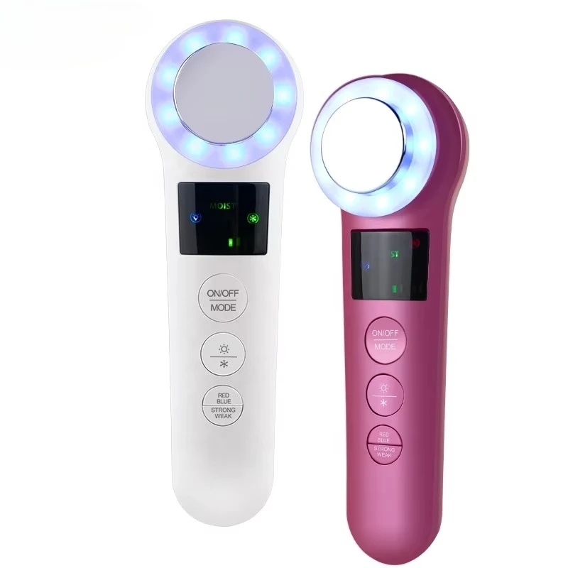 Portable USB Rechargeable Facial Cleaner Home Handheld Facial Massager