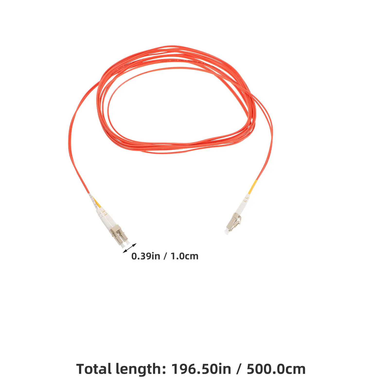 Multimode Fiber Patch Cord 50 125 Lc to Lc Fiber Optic Cable High Speed Data Transfer for Network Applications