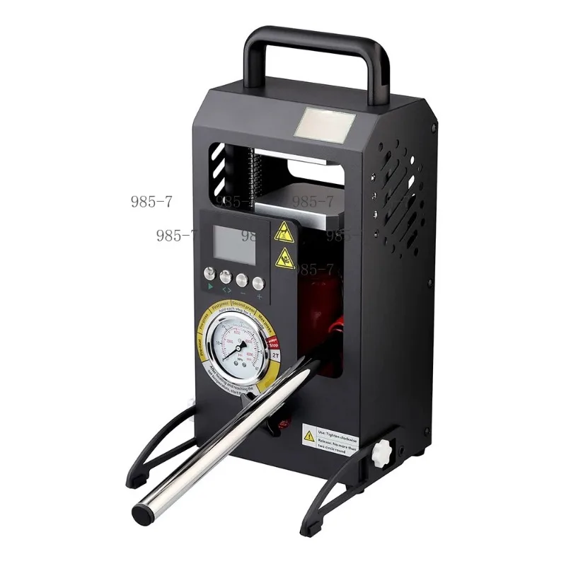 2T Hot Pressing Machine, Portable Oil Wax & Rosin Extracting Machine with Heating Plates