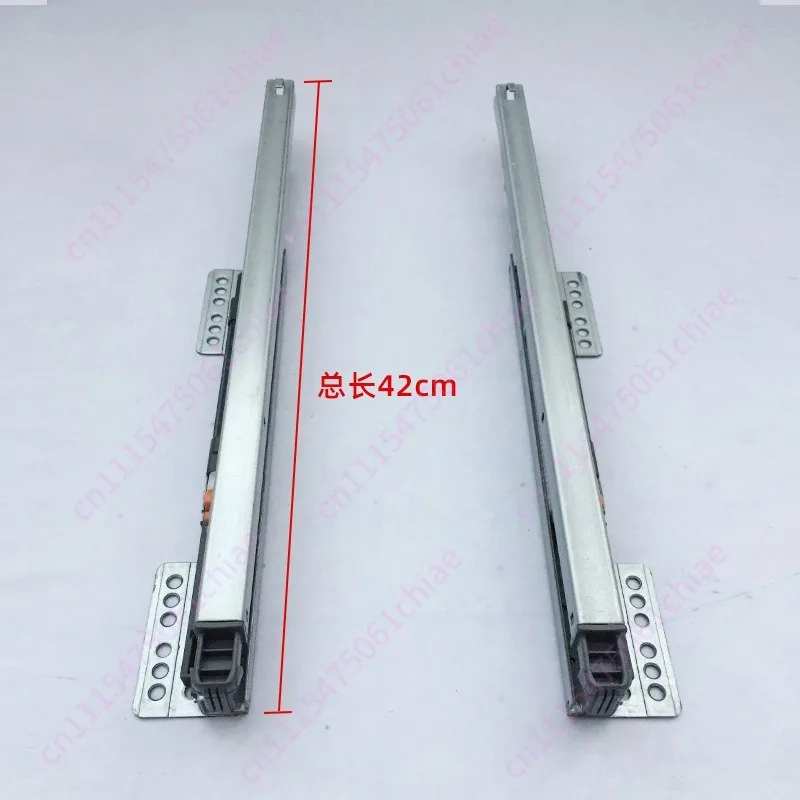 Hardware Accessories for Kitchen Pull-out Baskets: Damping Track Slide Rail, Bowl Cabinet Bottom Installation Guide Rail
