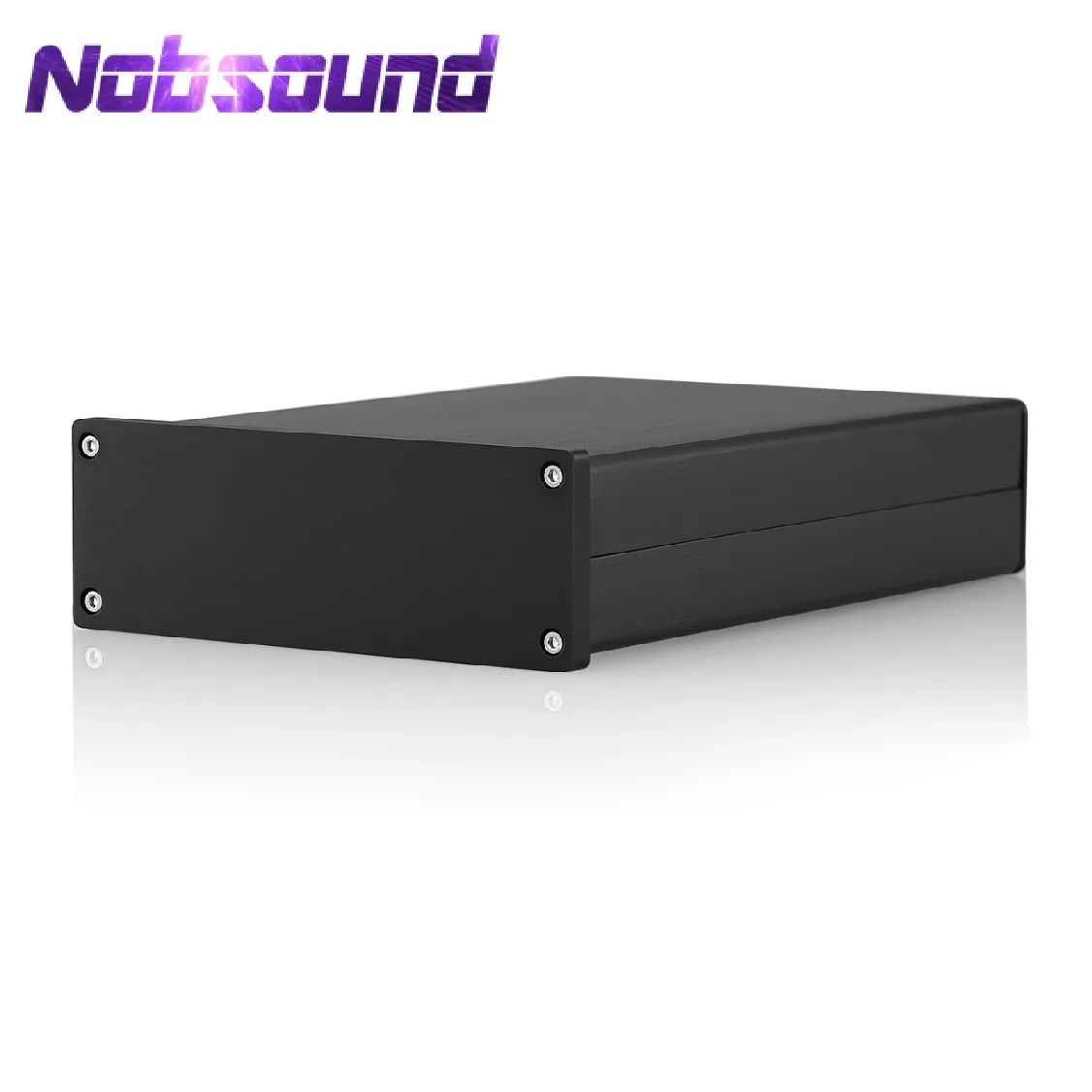 Nobsound DIY Amplifier Aluminum Housing HIFI Amp Chassis Preamp Case DAC Cabinet BOX