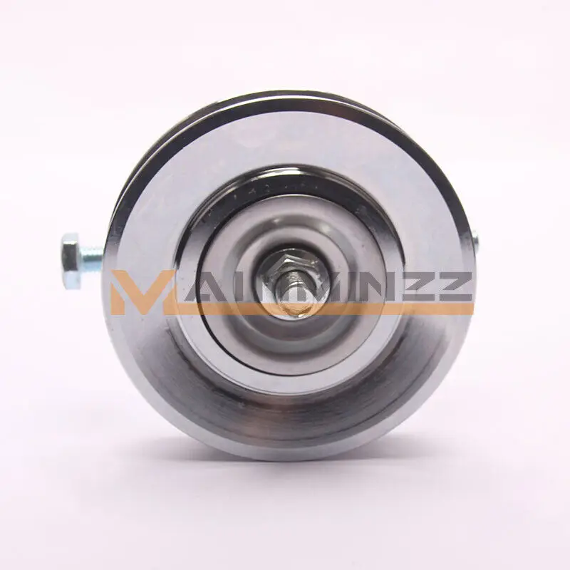 Air Conditioner Tensioner B-slot Pulley Fit For SANY HITACHI KOBELCO SUMITOMO