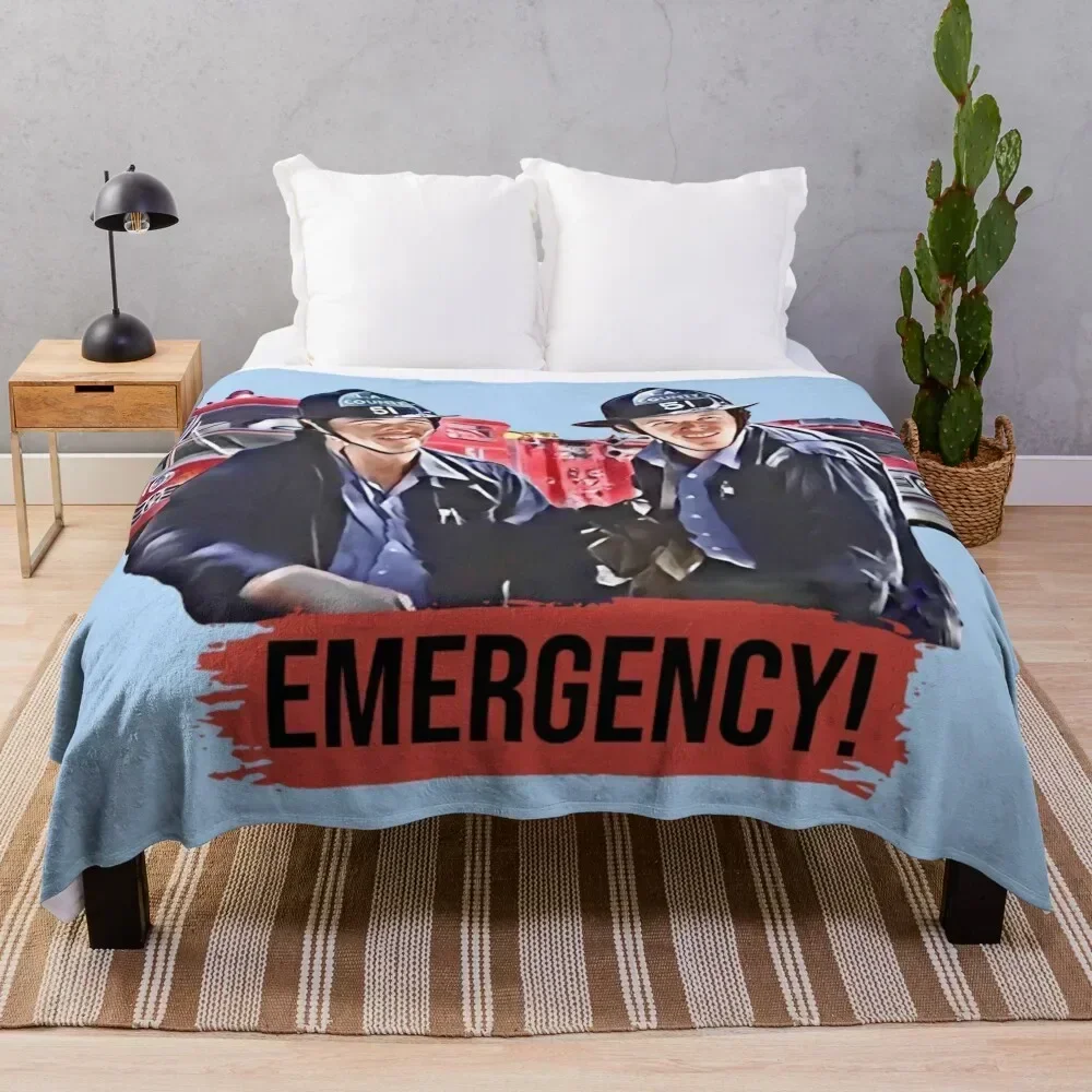 

Emergency Paramedics Throw Blanket Lightweight Warm Blanket for Travel Camping