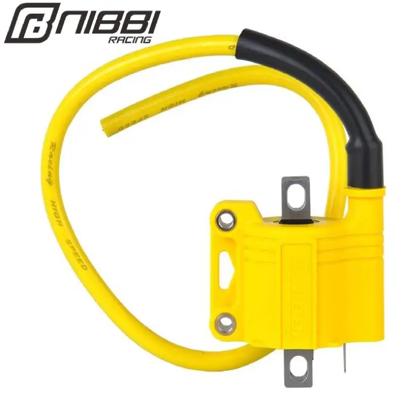 

NIBBI Universal Ignition Coil for All Motorcycles Using Carburetors CDI Racing ATV Moped Scooter 2T 4T Engine Ignition System