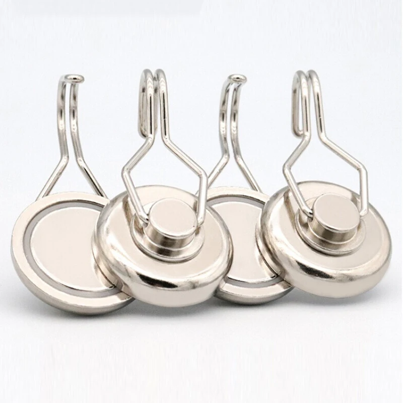 Rotating Magnetic D25/D32/D36 Used Repeatedly Hook Magnetic KeychainOrganize Parts for Home Kitchen Refrigerator Garage Storage