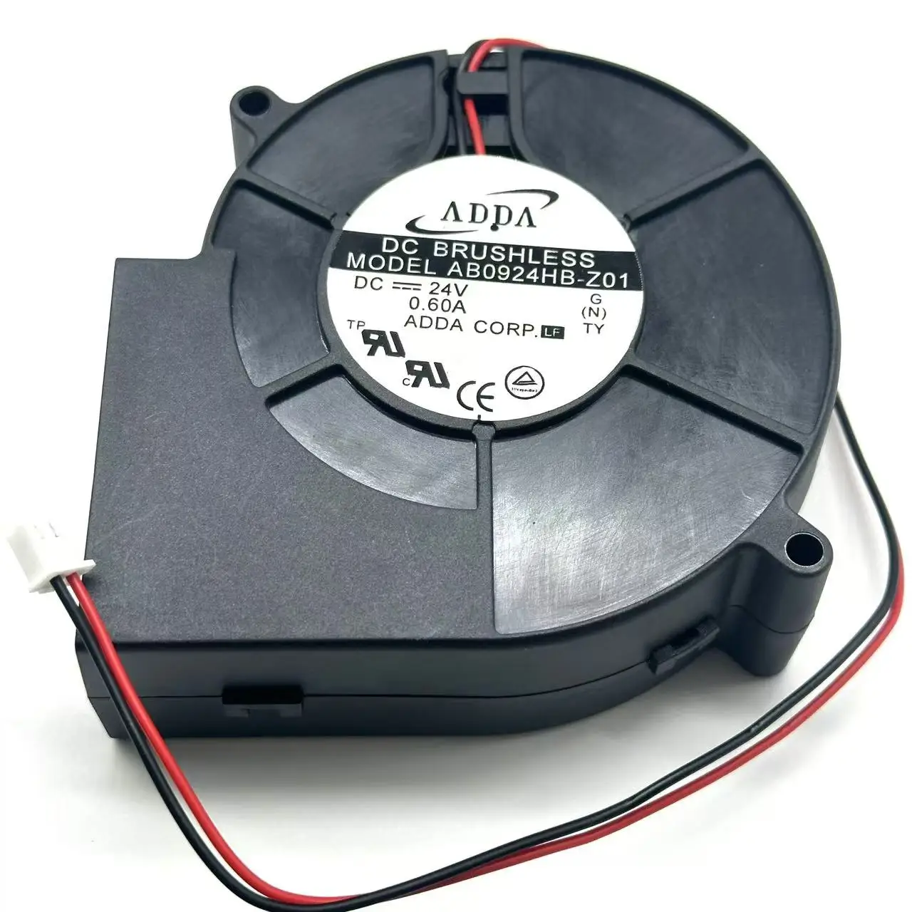 

ADDA AB0924HB-Z01 DC 24V 0.60A 97x97x33mm 2-Wire Server Cooling Fan