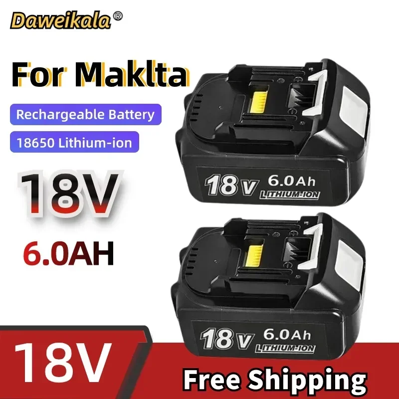 

Аккумуляторная батарея BL1850 для Makita 18 в, литий-ионная батарея 18650, подходит для электроинструмента Makita BL1860 BL1830 LXT400