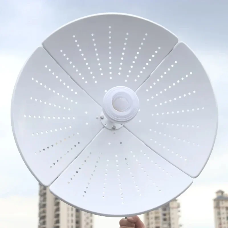High gain 2x22dBI 48dBI parabolic 60cm split dish hyperbolic antenna