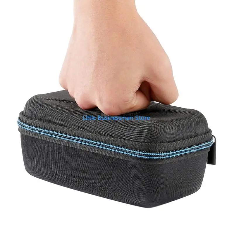 Hartschalen-Tragebox klassischen Stil für BOGASING Lautsprecher-Aufbewahrungstasche mit Innentasche, Lautsprechertasche – Detail 7