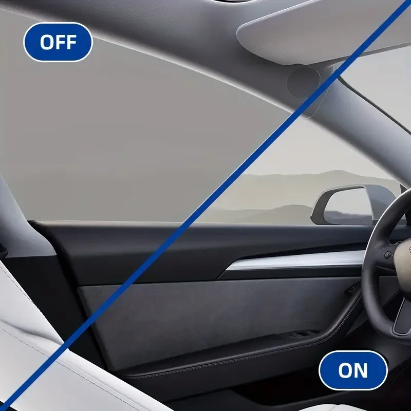 PDLC Smart Film For Window Glass Switchable Self Adhesive Electronic Smart Film For Glass Car