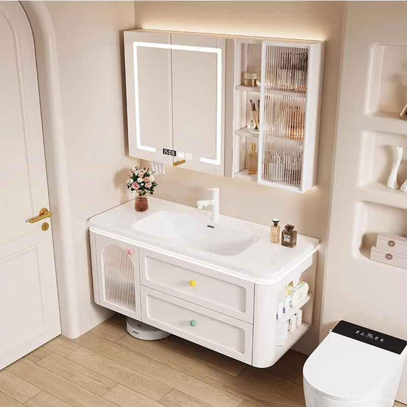 غرفة المعيشة ماكياج خزانة حمام الألواح الأمامية خزانة الكتب مجلة رفوف كبيرة خزانة معدنية فوق خزانة أثاث غرفة Gabinete