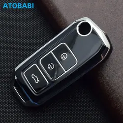 TPU Car Key Cover Remote Fobs Key Case Protector Keychain Holder For FAW Besturn B30 X40 2017 2018 2019 2020 2021 Auto Accessory