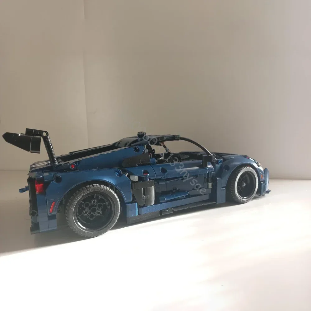 جديد التقنية 42154 R8 LMS GT3 سوبر سبورت سيارة اللبنات مقياس 1:12 سباق السيارات لتقوم بها بنفسك تجميع سيارة الطوب هدايا الأطفال