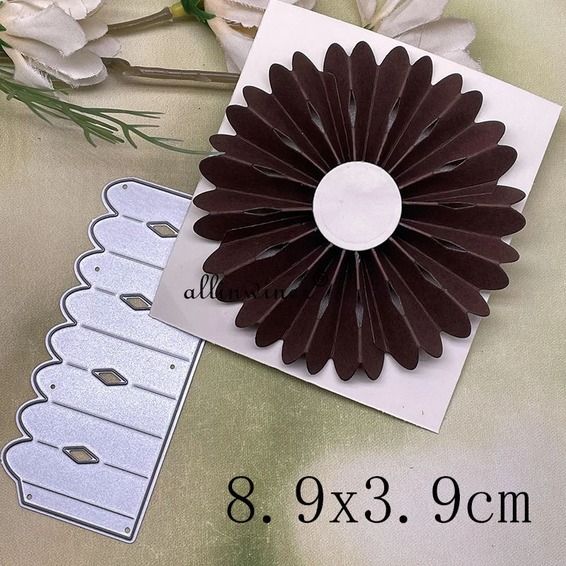 New Flower Border Teacup Metal Cutting Dies for DIY Scrapbooking Album Paper Cards Decorative Crafts Embossing Die Cuts