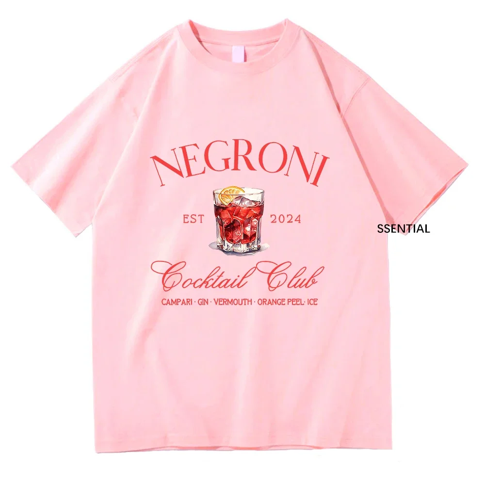 Negroni Social Club T Shirts Fashion Men/Women Clothing Harajuku Vintage Tshirt Unisex Streetwear Cotton Tops Graphic T-Shirts image 6