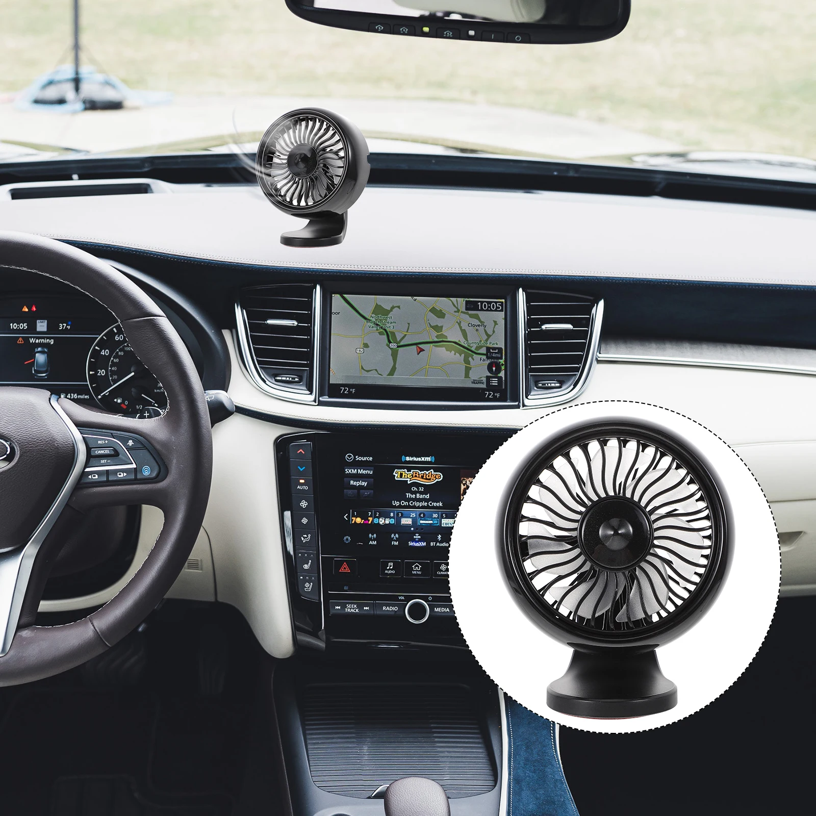 

Car Mini Fan Silent USB Cooling Fans for Home Office Vehicle Air Conditioner Electric Household Gadgets Small Portable Fans