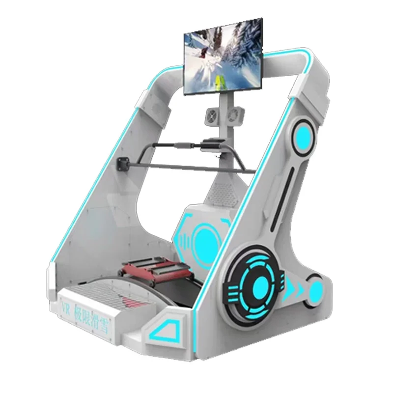 Fantastic 9d Vr Skiing/Snow Race Ski Simulator Machine Amusement Equipment