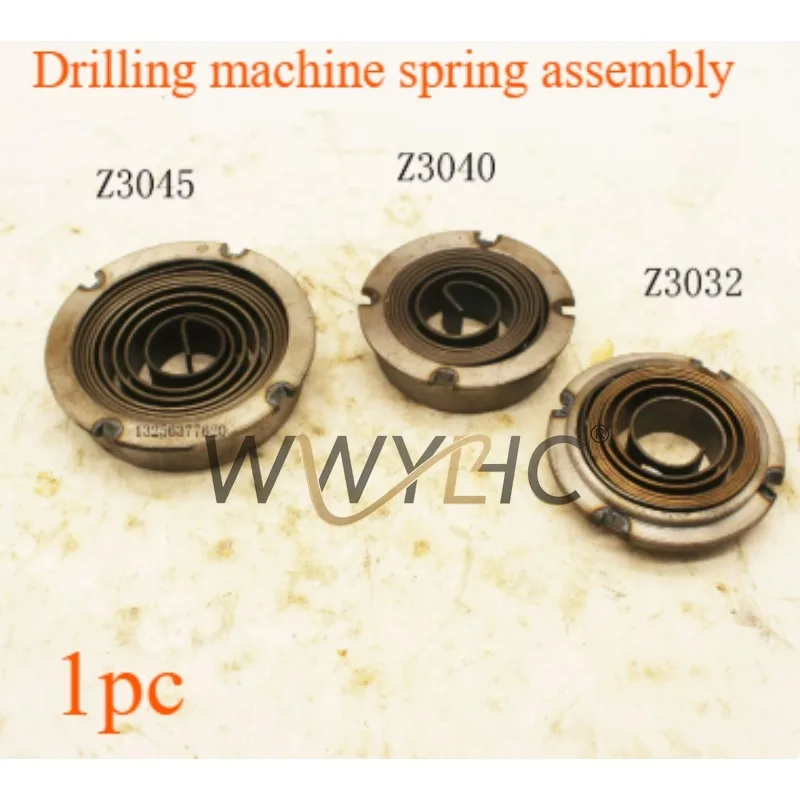 Z3035 Z3040 Z3050 Radial Drilling Machine Spindle Return Spring Assembly, Replacement Parts