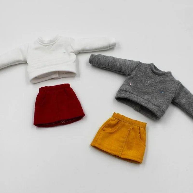 

JSB03 красивая кукла BJD, одежда из двух предметов, милые костюмы, короткая юбка для куклы с футболкой, одежда для кукол, аксессуары для кукол