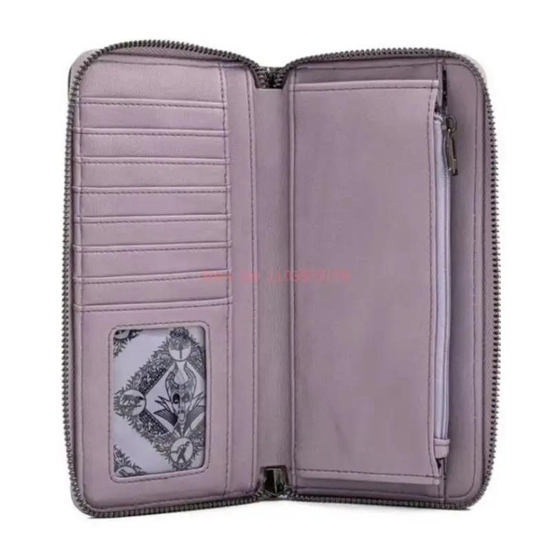 Neue Loungefly Bösewicht Szene Dornröschen Brieftasche Nette Kleine Leder Geldbörse Kurze Bank Karte Tasche Mit Anime Design Geschenke