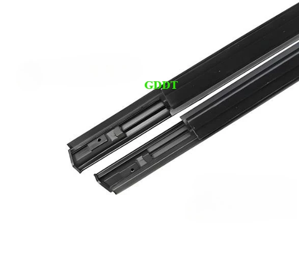 Moulding Belt Line Seal Rubber for Ford Kuga 2013-2022 Glass Protector Weatherstrip 4 Pieces 1 Set Chrome 3