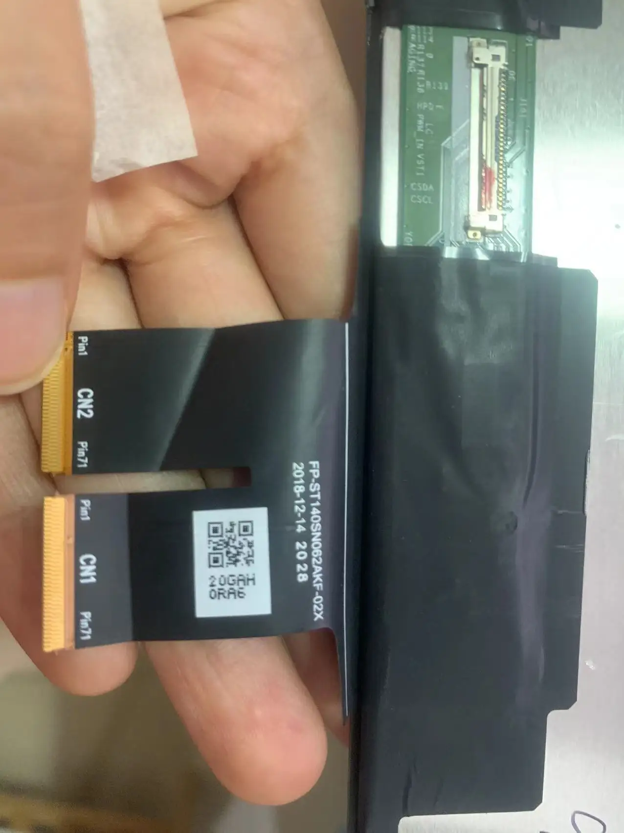 Imagem -02 - Lcd Led B140han03.2 Tela Sensível ao Toque Digitador Vidro Assembleia Display Painel Fhd para Asus Chromebook Flip C434 C434t C434ta 14.0