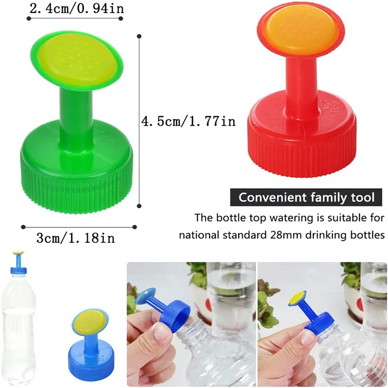 Otwieracz butelek tryskacze przenośne plastikowa roślina dysze roślina ogrodowa opryskiwaczy do nawadniania DIY