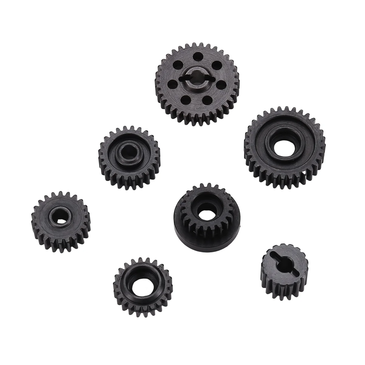 BFYL-Metall Stahl Getriebe Zahnräder Set für YiKong YK4082 YK4102 YK4103 Absima Sherpa RC Crawler Auto Upgrades Teile Zubehör