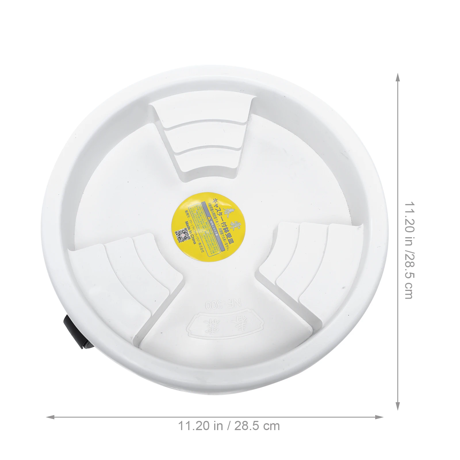 

Mobile Flowerpot Resin Base Saucer Tray Strong Durable Thicken Material Clean Universal Wheel Holder Prevent Water