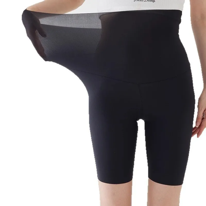 Ultra thin Yoga Pants Fitness Running High Waist Push Up Hip Shorts Women Tummy Control Sports Shorts