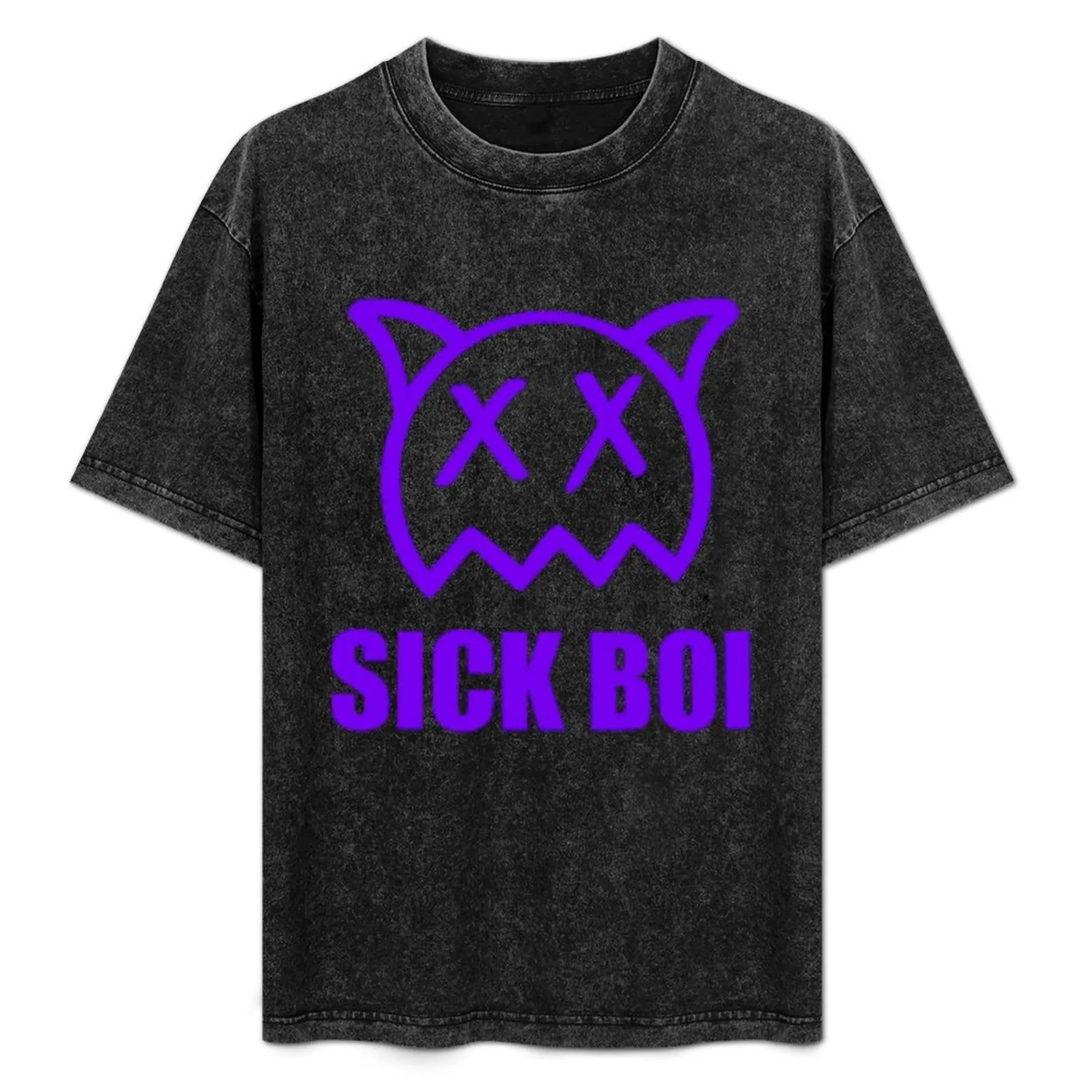 Ren Sick Boi T-Shirt graphic shirts korean fashion blue archive hippie clothes t shirt men