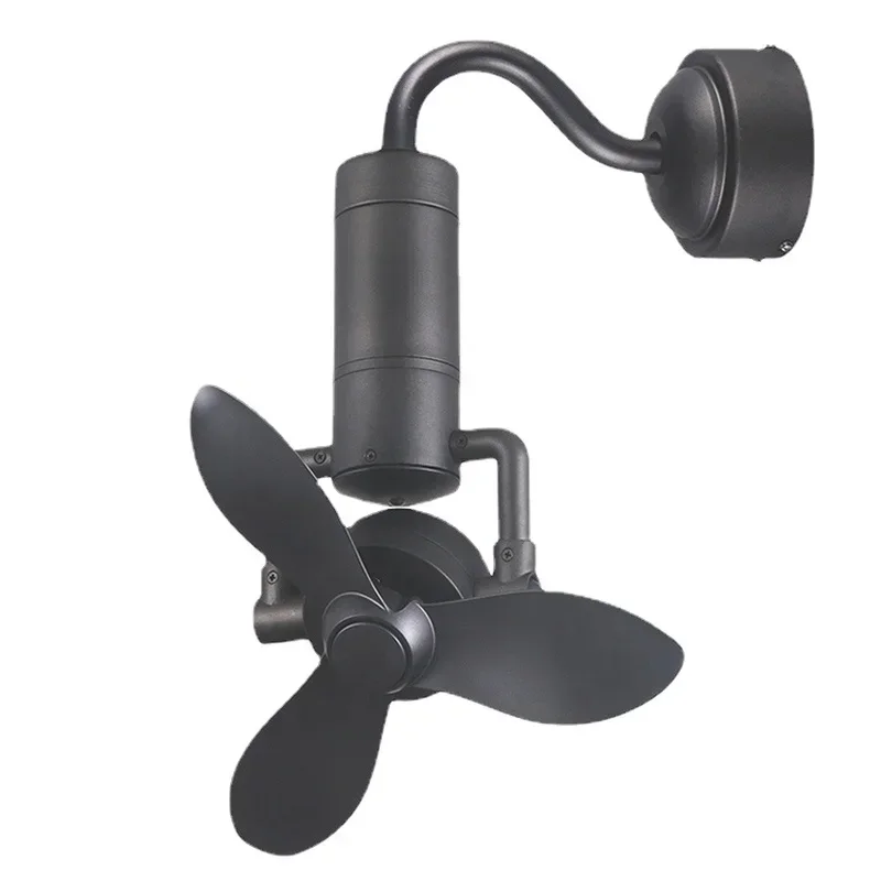 Hot Sales 16 Inch Kitchen 360 Revolving Adjustable Small Ceiling Fan Wall Mount Fans Oscillating Wall Fans With Remote Control